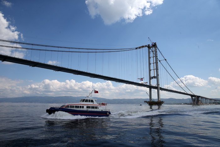 Osmangazi Köprüsü'nden Günde Ortalama 20 Bin Araç Geçiş Yapıyor